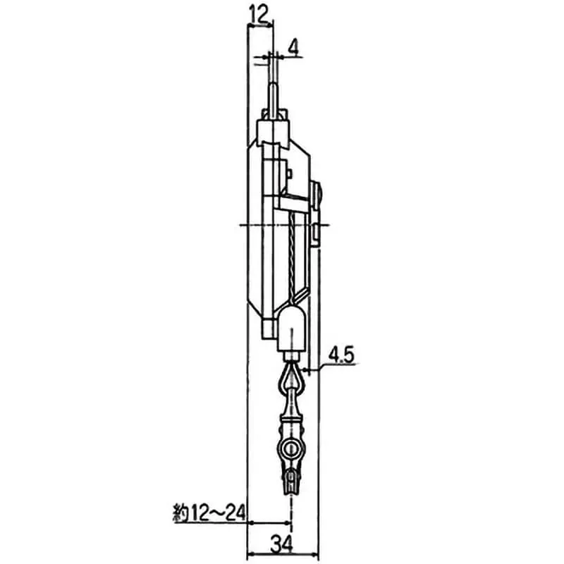 ENDO EK-00 opružni balanser nulte gravitacije 0,5–1,5 kg – prikaz 4
