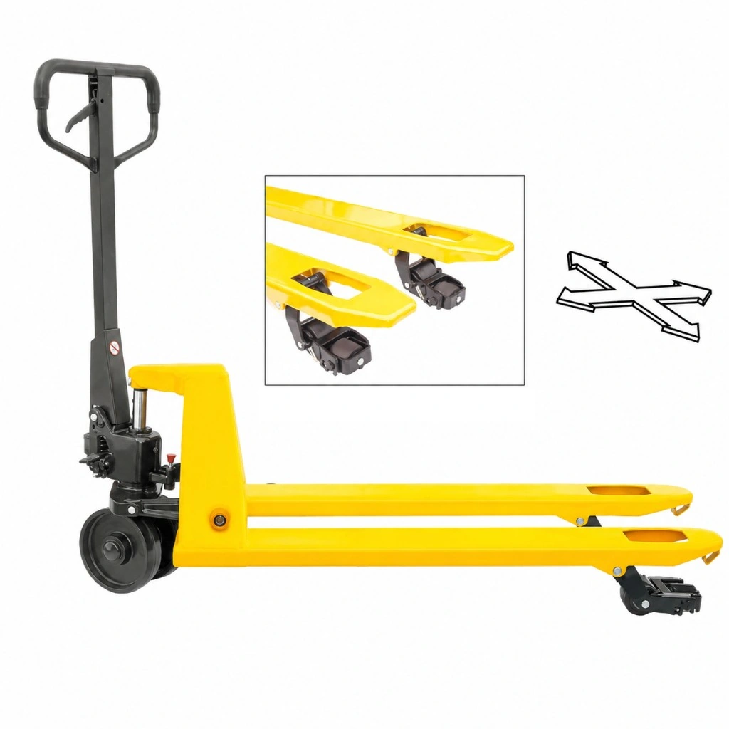 Četvorosmerni ručni paletni viljuškar (RPV2500CS) 2500 kg