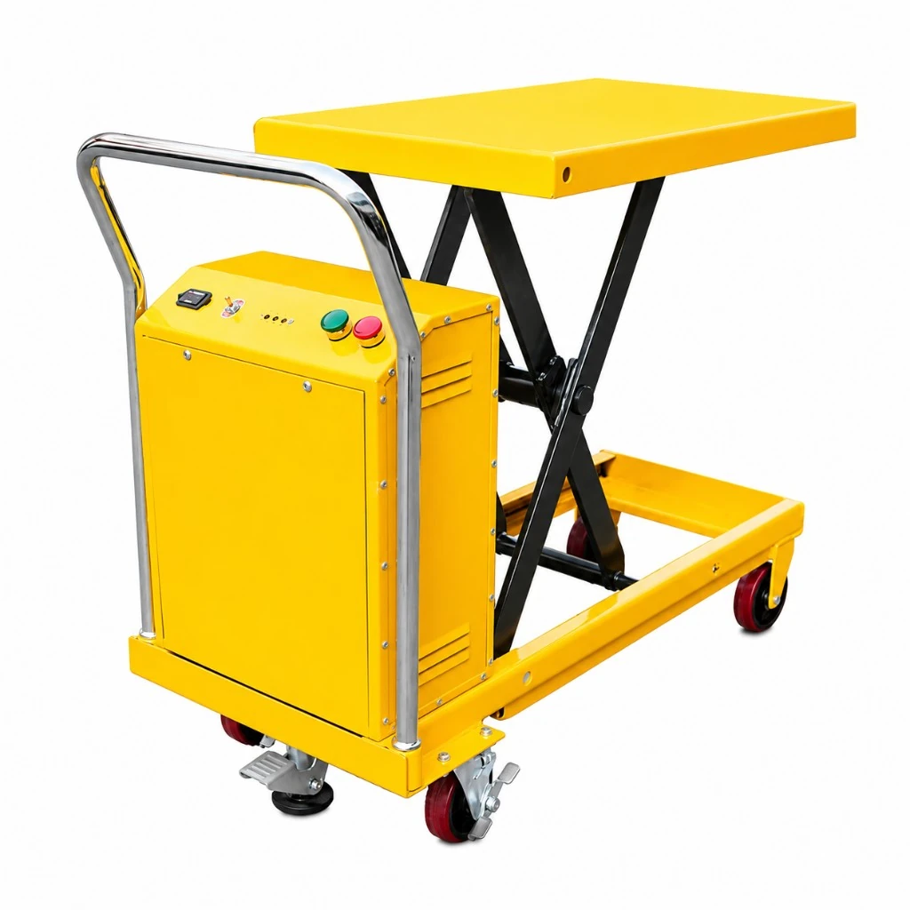 Poluelektrični mobilni makazasti podizni sto (PMPS300) 300 kg