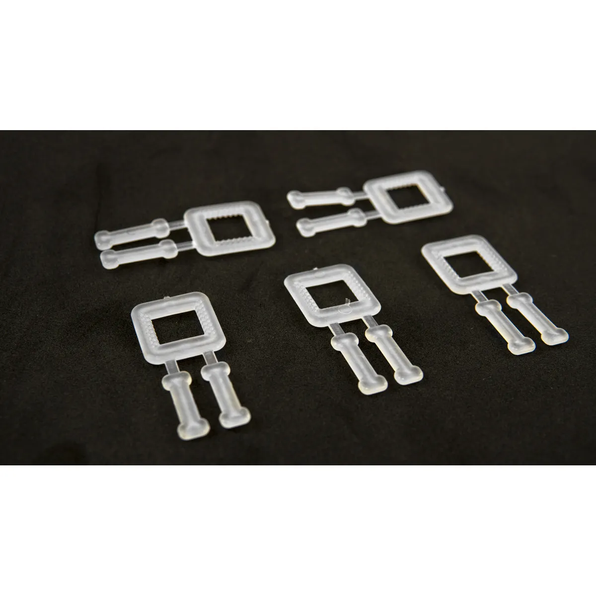 Bele plastične kopče za PP trake (BUCKLES-5P), 12 mm