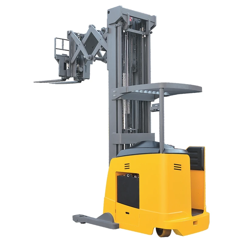 Električni regalni viljuškar sa dvostrukim makazastim izvlačenjem (REV20DDS), 2000 kg