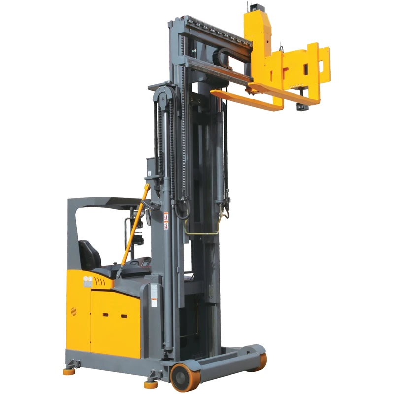 Regalni viljuškar za veoma uske prolaze, sa operaterom na tlu (REV15BP), 1500 kg, 5000–10500 mm
