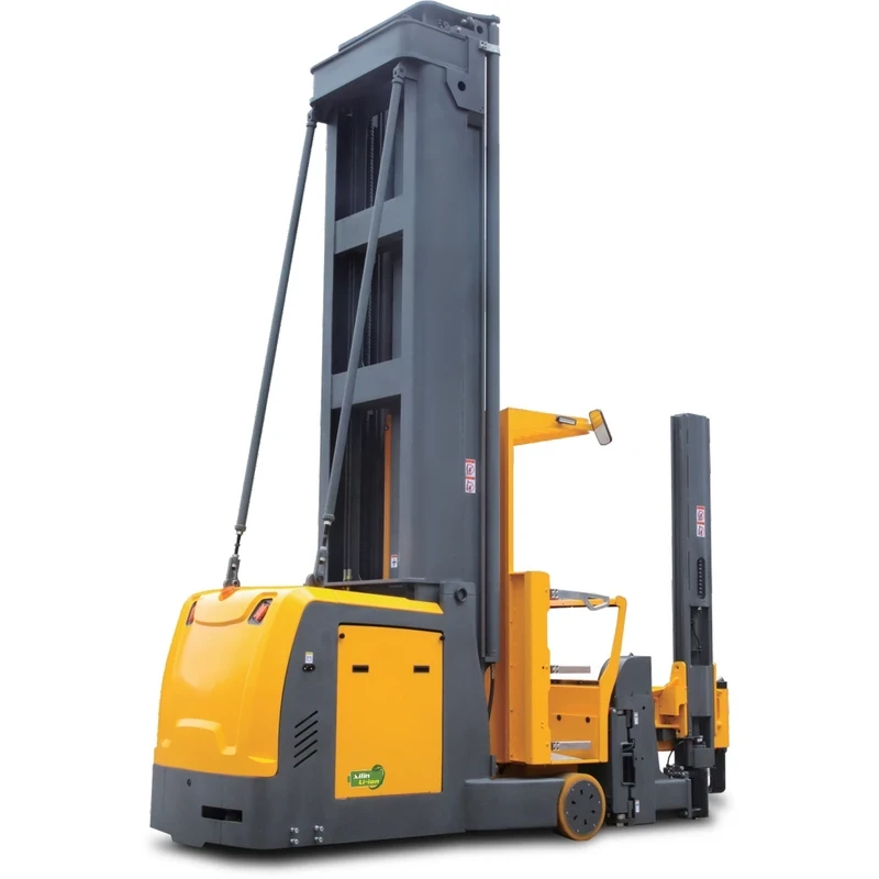 Regalni viljuškar za veoma uske prolaze sa podizanjem operatera (REV15TS), 1500 kg, 9200–13000 mm