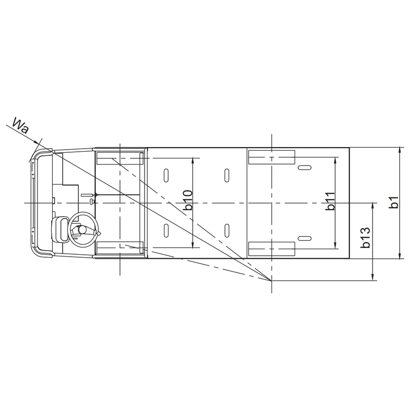 Ergonomsko električno platformno transportno vozilo VEV20/VEV25/VEV30