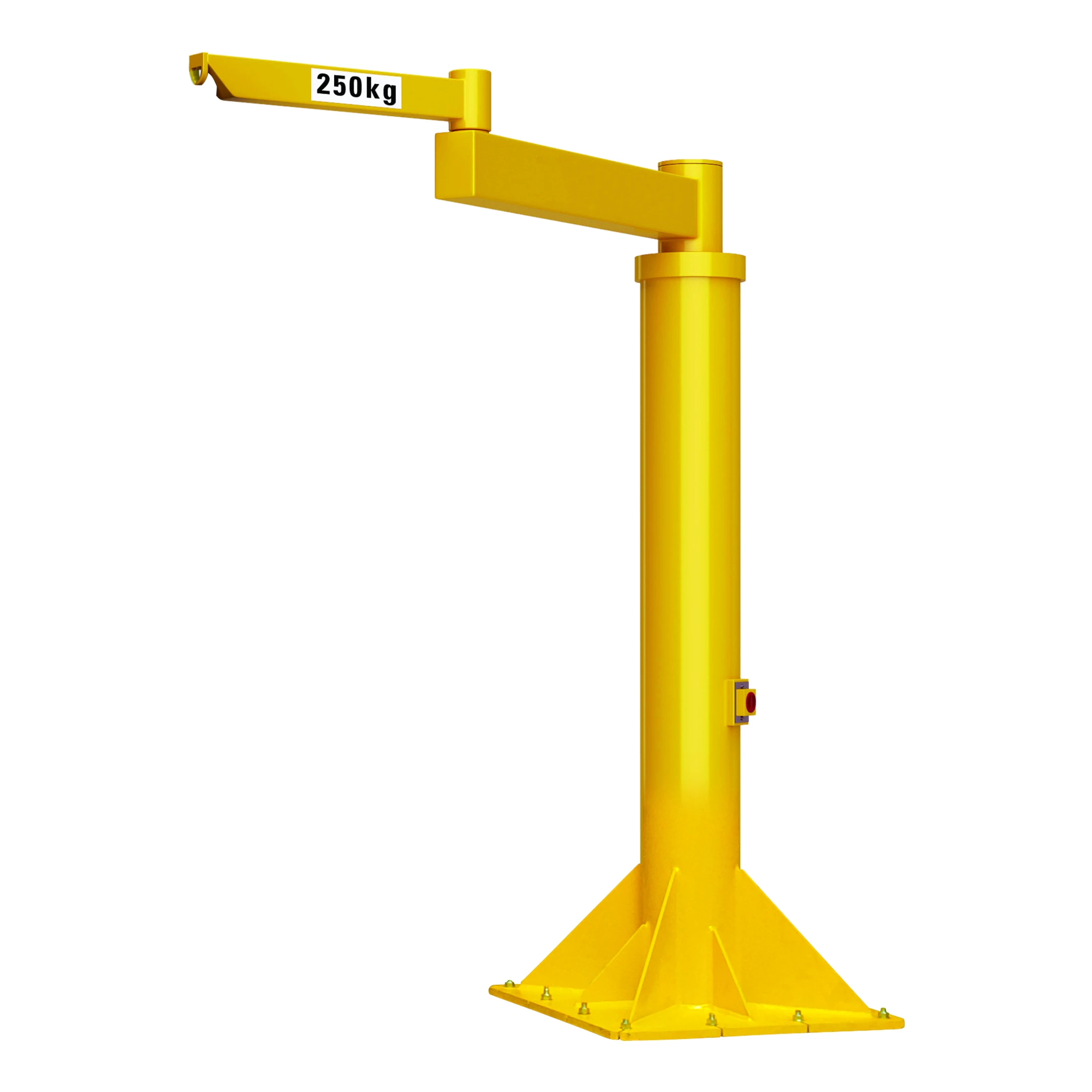 Zglobna stubna konzolna dizalica sa samonosećim postoljem (ZSD-S), 50–1000 kg, 2–5 m