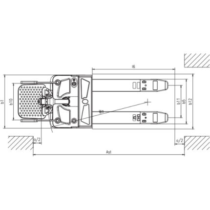 DELACCO Električni paletni viljuškar 2000-2500kg AC 2